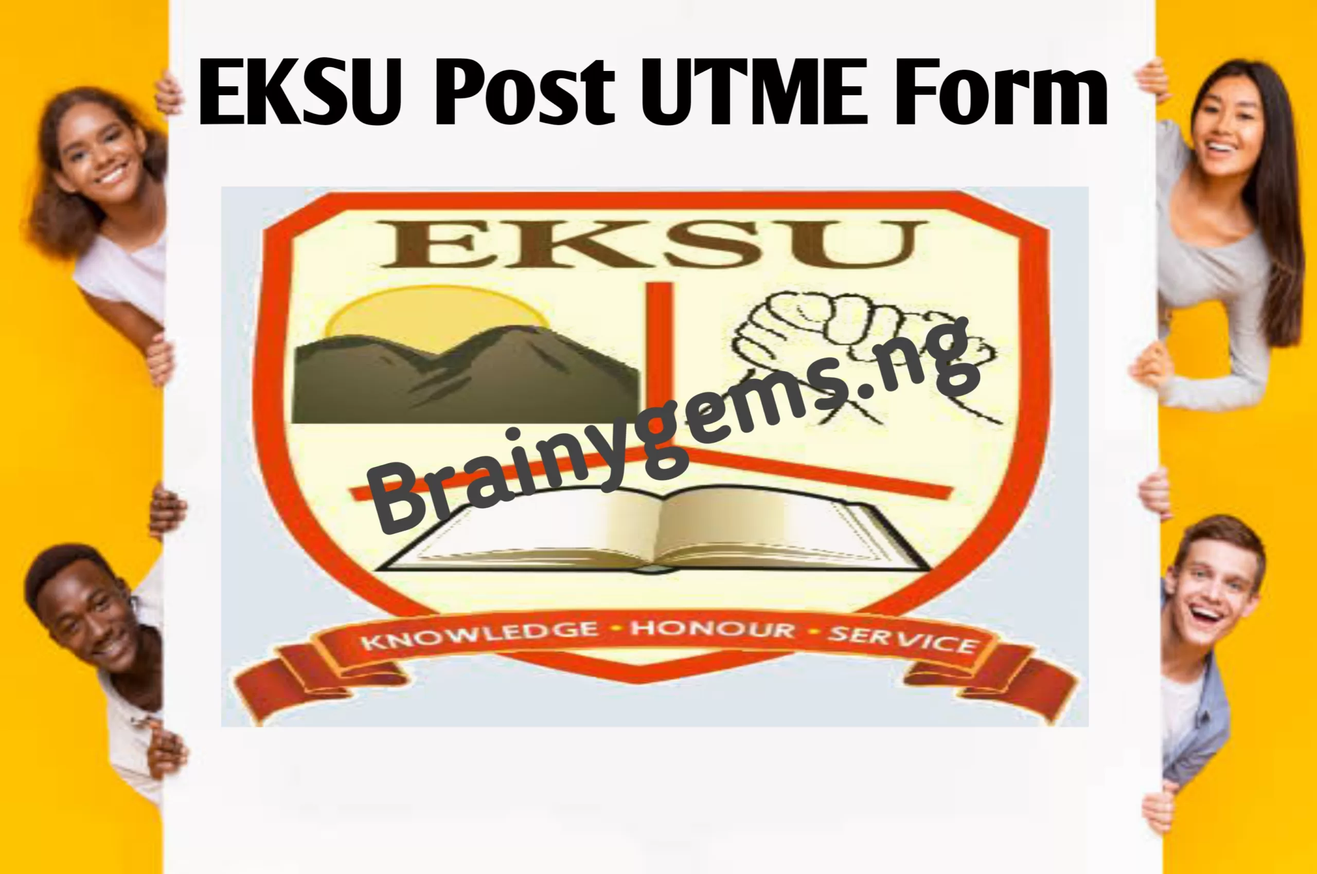 EKSU Image || EKSU Post UTME Form