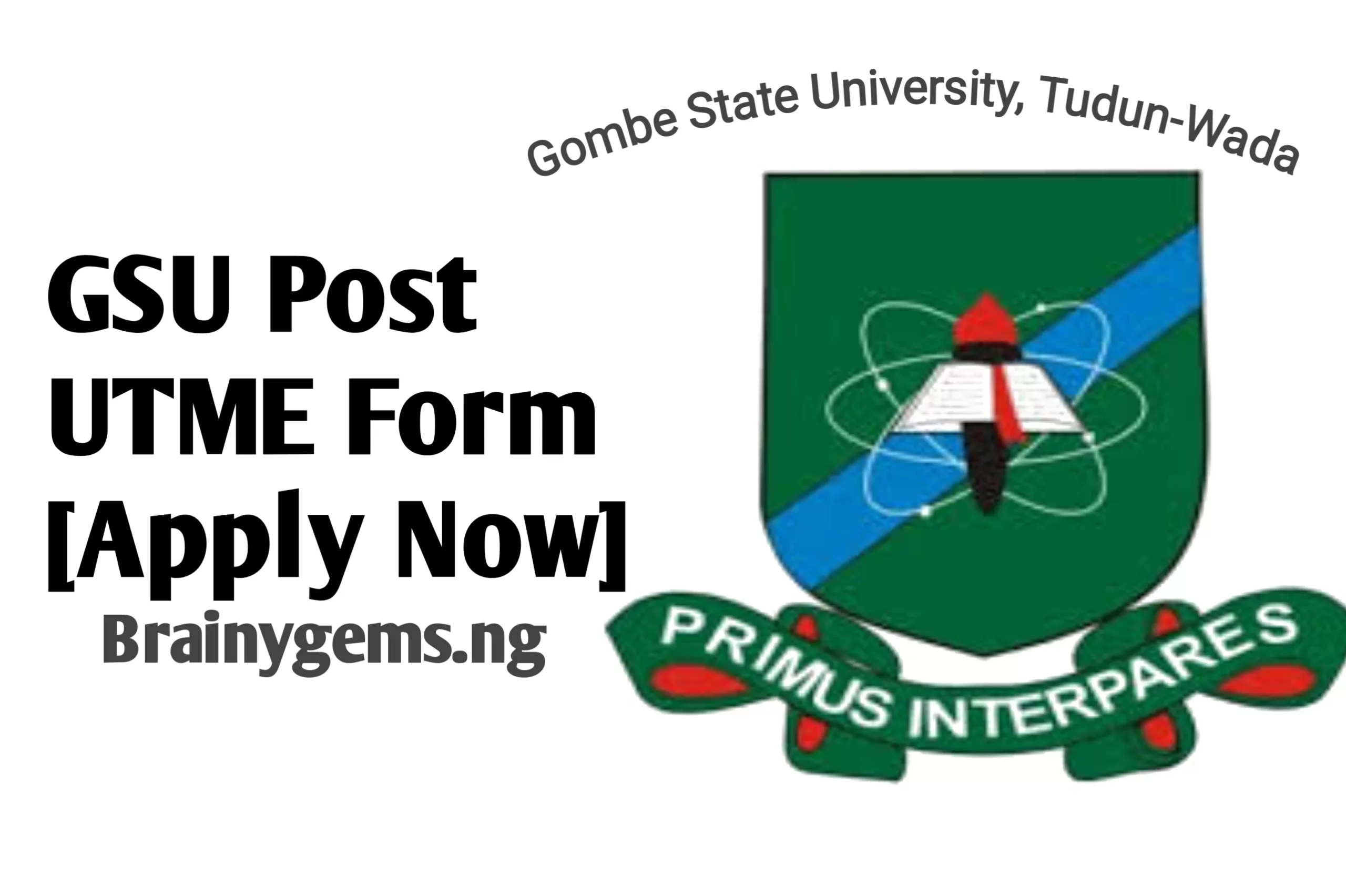 GSU Image || GSU Post UTME Form