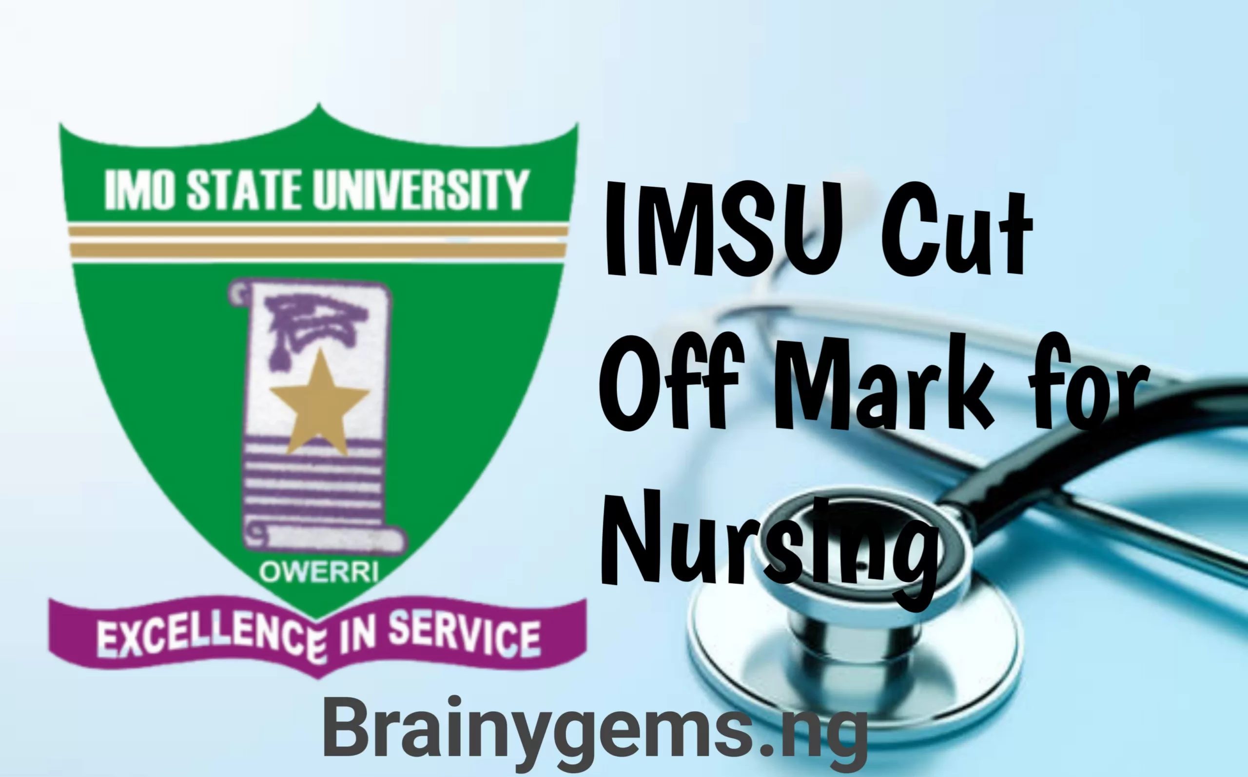 IMSU Image || IMSU Cut Off Mark for Nursing