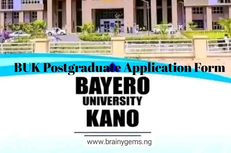 BUK Image || BUK Postgraduate Application Form