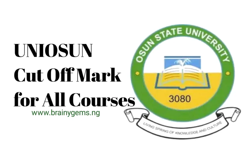 UNIOSUN Image || UNIOSUN Cut Off Mark